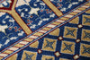 10x13 Gold and Navy Turkish Antep Rug