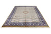 10x13 Gold and Navy Turkish Antep Rug