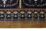10x13 Gold and Navy Turkish Antep Rug