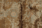 3x13 Gold and Multicolor Turkish Antep Runner