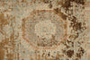 3x13 Gold and Multicolor Turkish Antep Runner