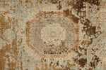 3x13 Gold and Multicolor Turkish Antep Runner
