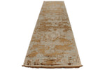 3x13 Gold and Multicolor Turkish Antep Runner