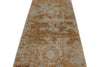 3x13 Gold and Multicolor Turkish Antep Runner
