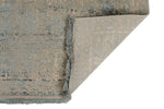 3x13 Blue and Off White Turkish Antep Runner