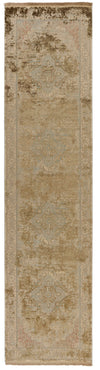 3x13 Gold and Multicolor Turkish Antep Runner