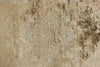 3x13 Gold and Multicolor Turkish Antep Runner