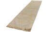 3x13 Gold and Multicolor Turkish Antep Runner