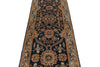 3x10 Navy and Gray Anatolian Traditional Runner
