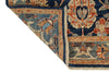 3x10 Navy and Gray Anatolian Traditional Runner