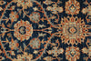 3x10 Navy and Gray Anatolian Traditional Runner