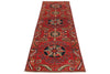 3x10 Red and Multicolor Anatolian Traditional Runner