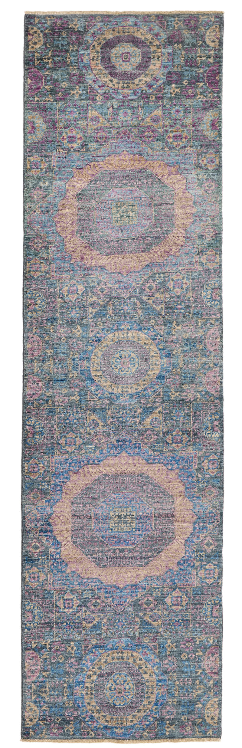 3x9 Multicolor Turkish Tribal Runner