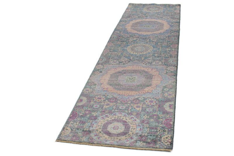 3x9 Multicolor Turkish Tribal Runner