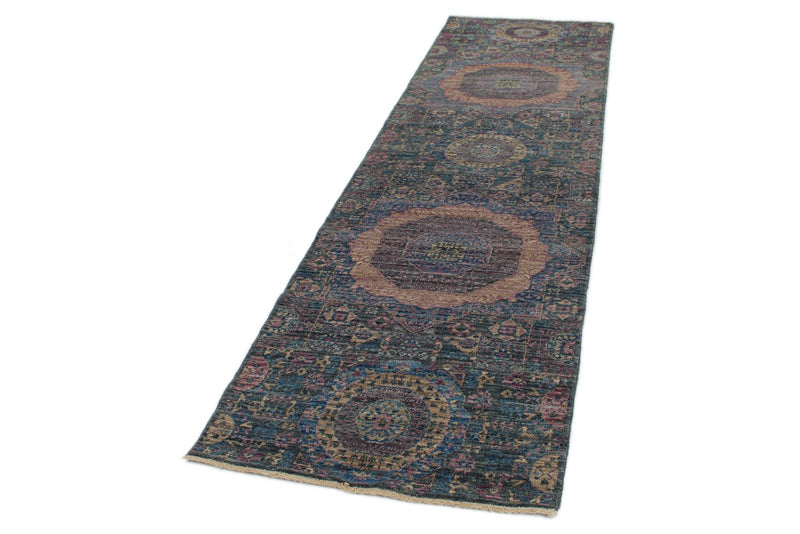 3x9 Multicolor Turkish Tribal Runner