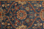 3x10 Navy and Light Blue Anatolian Traditional Runner