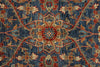 3x10 Navy and Light Blue Anatolian Traditional Runner