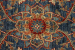 3x10 Navy and Light Blue Anatolian Traditional Runner