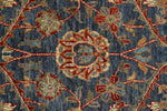3x10 Navy and Light Blue Anatolian Traditional Runner