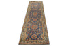 3x10 Navy and Light Blue Anatolian Traditional Runner