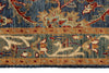 3x10 Navy and Light Blue Anatolian Traditional Runner