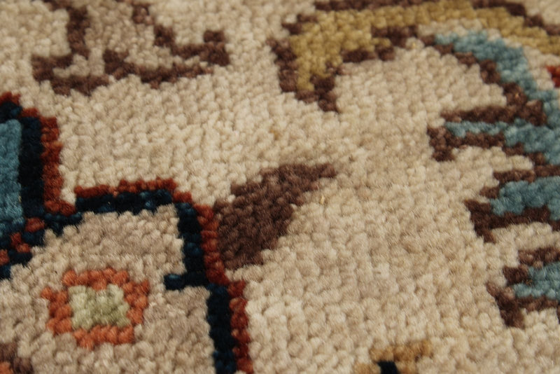 9x12 Rust and Ivory Anatolian Persian Rug