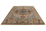 9x12 Rust and Ivory Anatolian Persian Rug