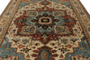 9x12 Rust and Ivory Anatolian Persian Rug