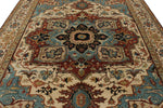 9x12 Rust and Ivory Anatolian Persian Rug