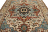 9x12 Rust and Ivory Anatolian Persian Rug