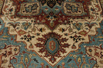 9x12 Rust and Ivory Anatolian Persian Rug