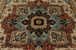 9x12 Rust and Ivory Anatolian Persian Rug