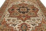 9x12 Beige and Rust Anatolian Persian Rug