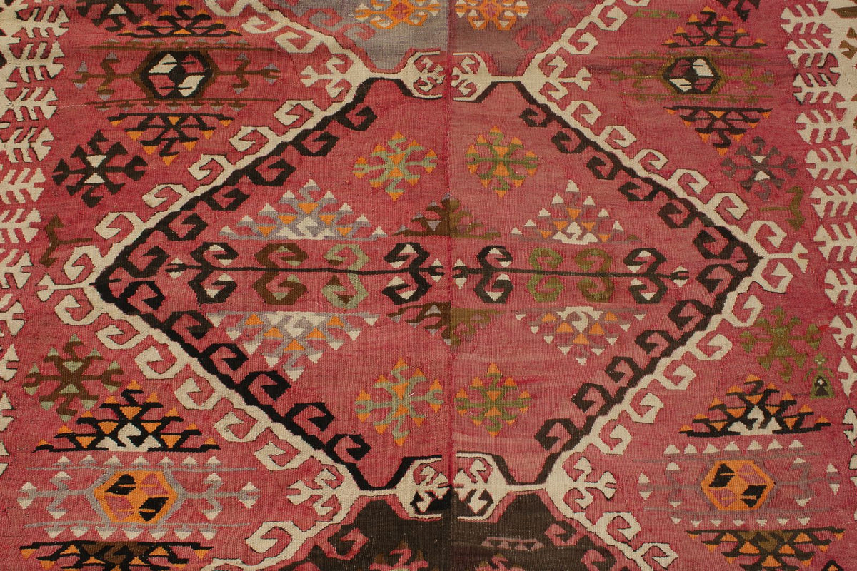 5x9 Multicolor Turkish Tribal Rug
