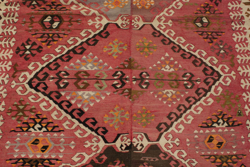 5x9 Multicolor Turkish Tribal Rug