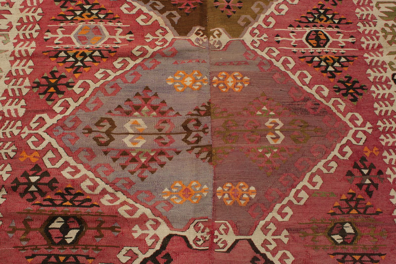5x9 Multicolor Turkish Tribal Rug