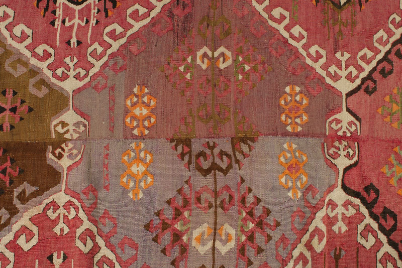 5x9 Multicolor Turkish Tribal Rug