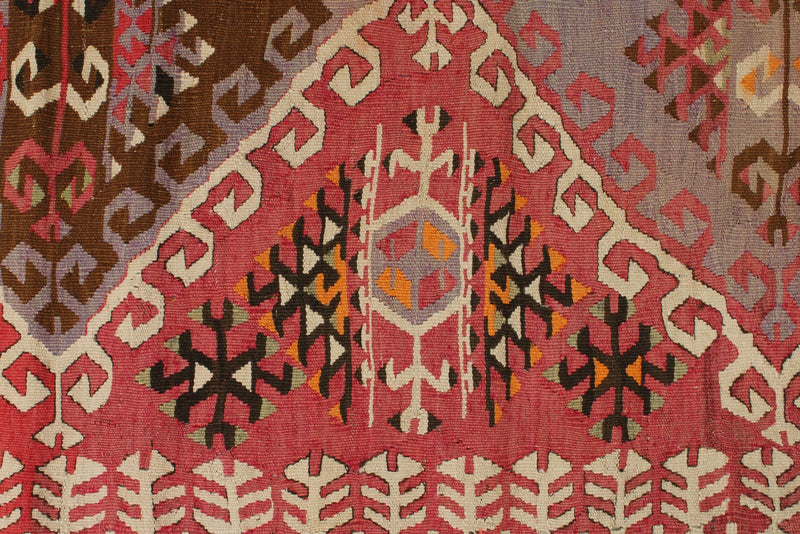 5x9 Multicolor Turkish Tribal Rug