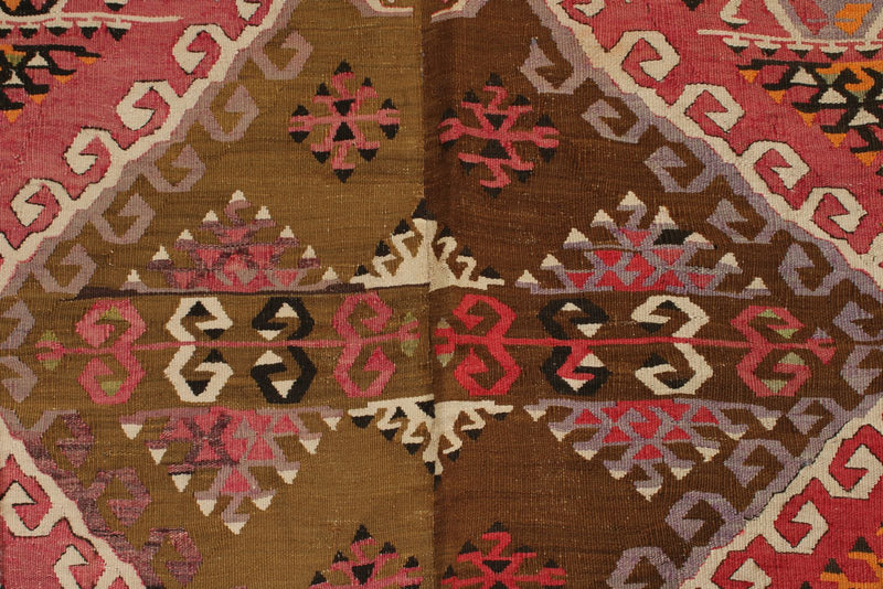 5x9 Multicolor Turkish Tribal Rug