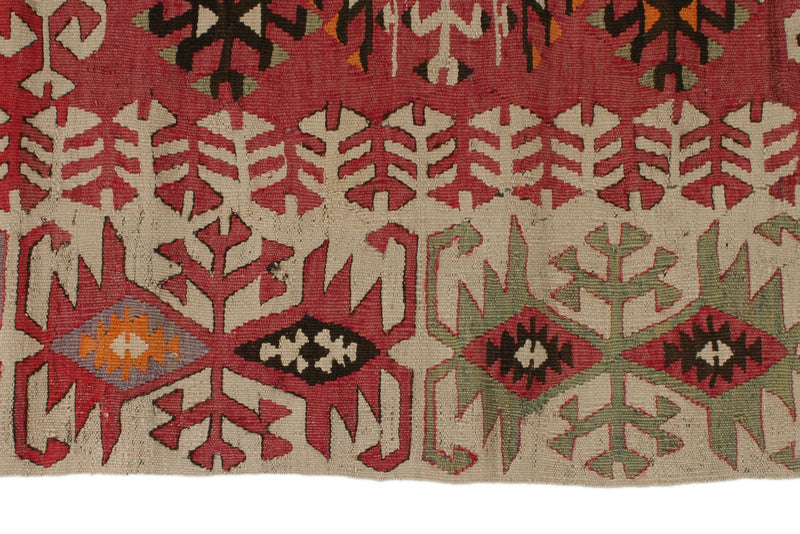 5x9 Multicolor Turkish Tribal Rug