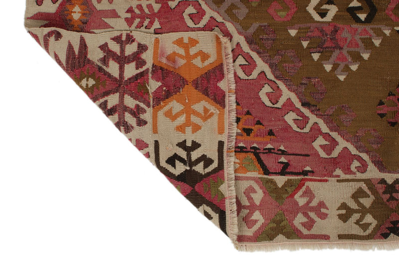 5x9 Multicolor Turkish Tribal Rug