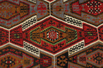 5x12 Multicolor Turkish Tribal Runner
