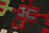 5x12 Multicolor Turkish Tribal Runner