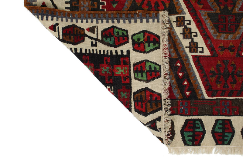 5x12 Multicolor Turkish Tribal Runner