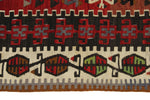 5x12 Multicolor Turkish Tribal Runner