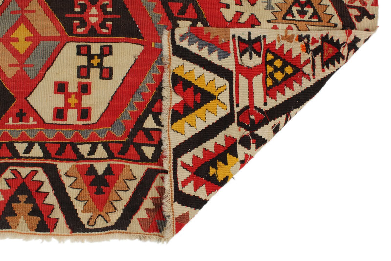 7x14 Multicolor Turkish Tribal Runner