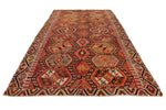 7x14 Multicolor Turkish Tribal Runner