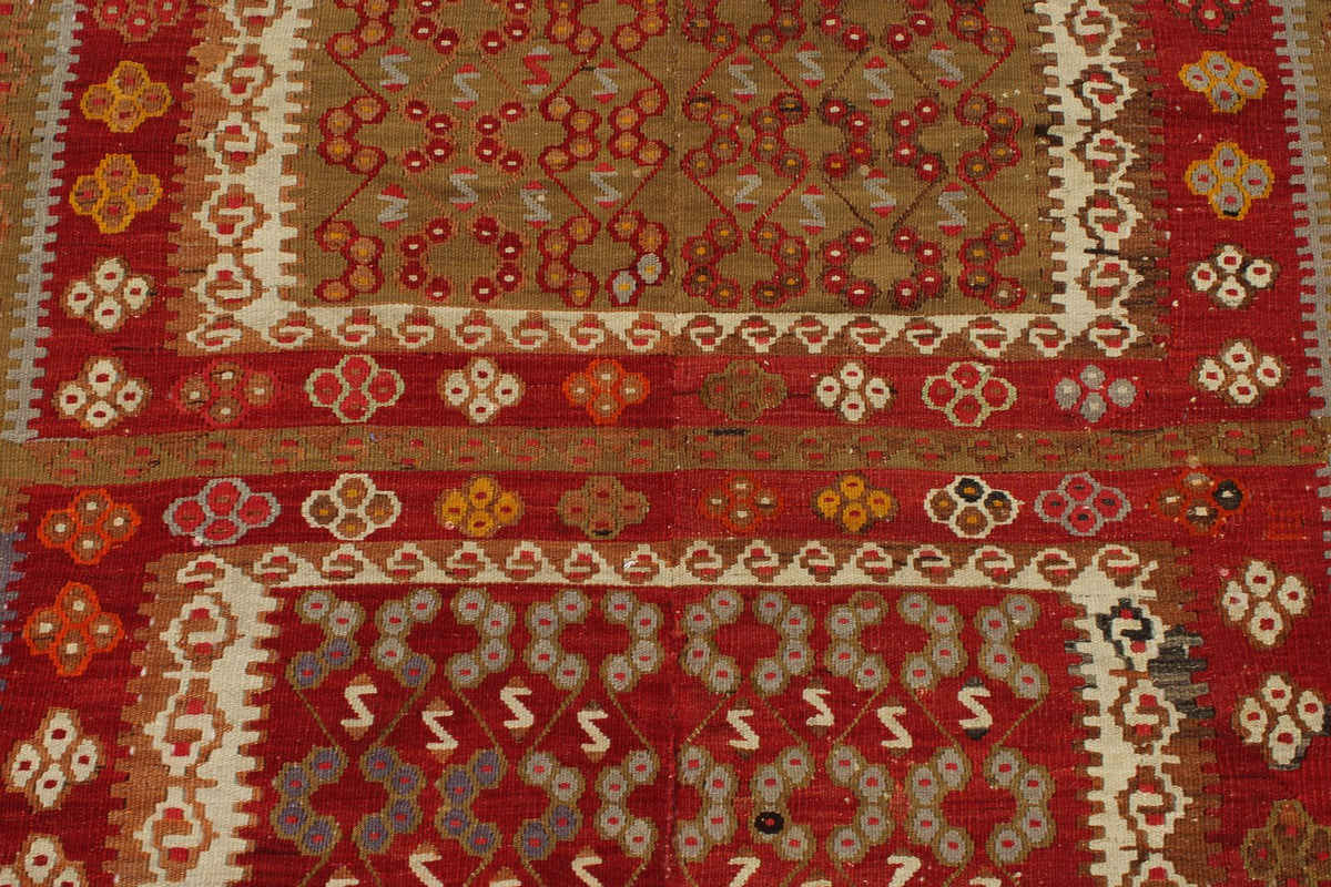 5x11 Multicolor Turkish Tribal Runner