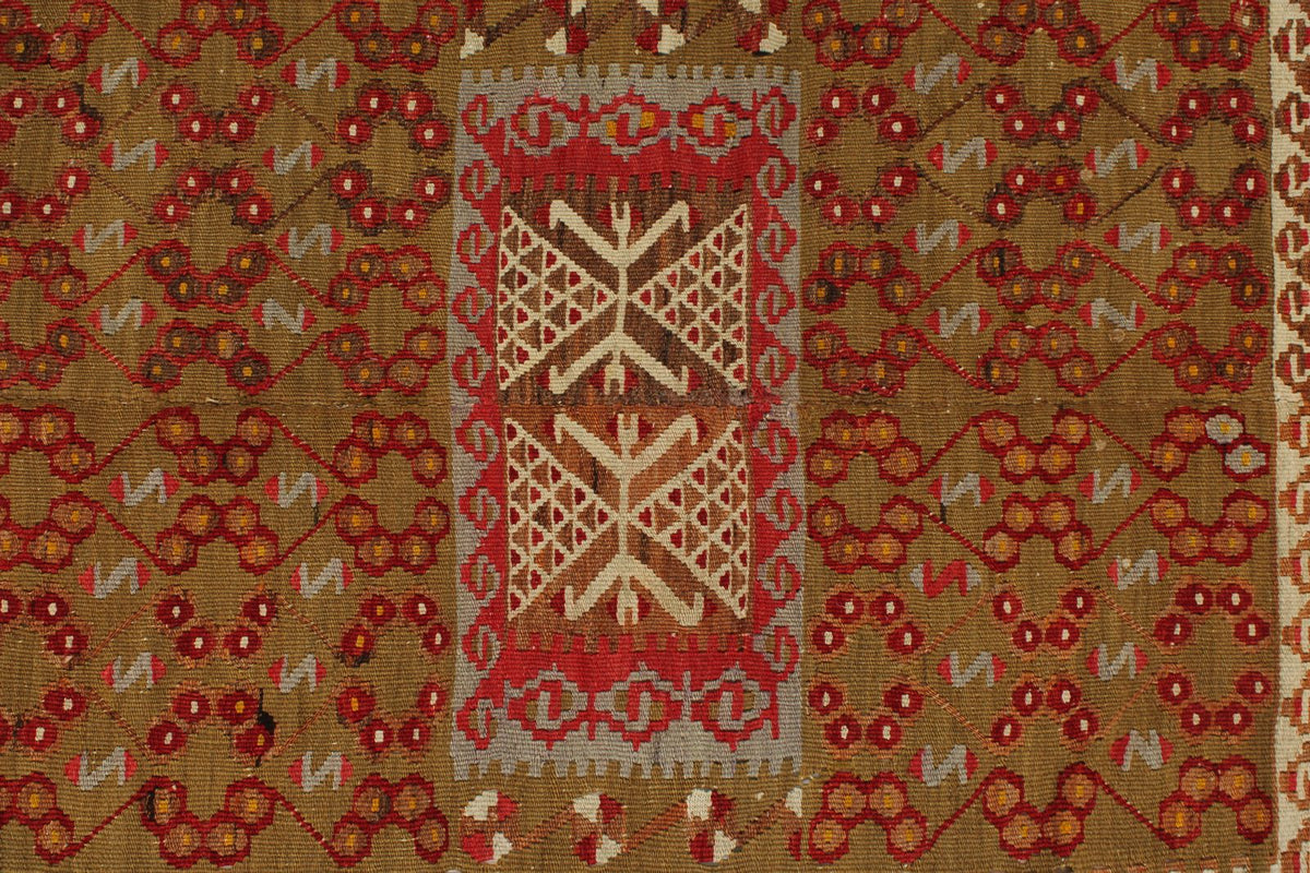 5x11 Multicolor Turkish Tribal Runner