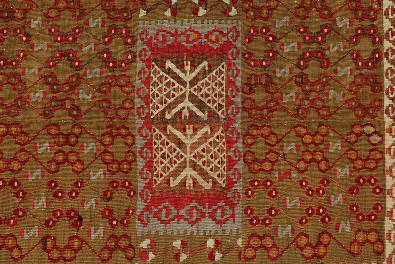 5x11 Multicolor Turkish Tribal Runner